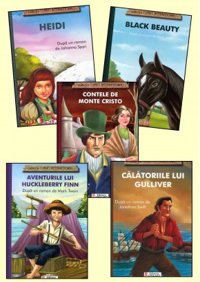 Pachet 5 carti Clasici internationali var B + 5 diplome