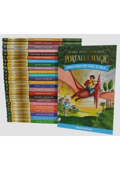 Pachet 25 carti Portalul magic (vol 1-25) + 25 diplome