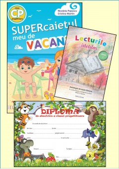 Supercaietul meu de vacanta CP + Lecturile istetilor clas I + diploma
