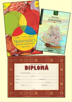 Caiet vacanta matematica cls a VI-a - Europolis + diploma