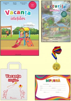 Vacanta istetilor cls a III-a + Lecturile istetilor cls a III-a + diploma + medalie + punga cadou