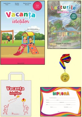 Vacanta istetilor cls a III-a + Lecturile istetilor cls a III-a + diploma + medalie + punga cadou