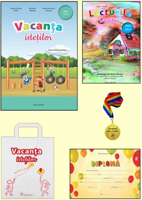 Vacanta istetilor cls a II-a + Lecturile istetilor clasa a II-a + diploma + medalie + punga premiere