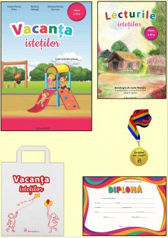 Vacanta istetilor cls a III-a + Lecturile istetilor cls a IV-a + diploma + medalie + punga cadou