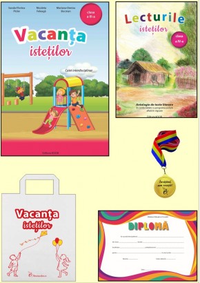 Vacanta istetilor cls a III-a + Lecturile istetilor cls a IV-a + diploma + medalie + punga cadou