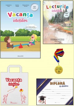 Vacanta istetilor clasa a IV-a + Lecturile istetilor clasa a V-a + diploma + medalie + punga premiere