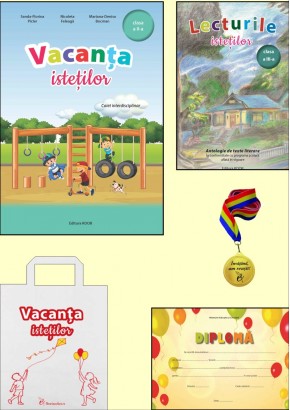 Vacanta istetilor cls a II-a + Lecturile istetilor clasa a III-a + diploma + medalie + punga premiere