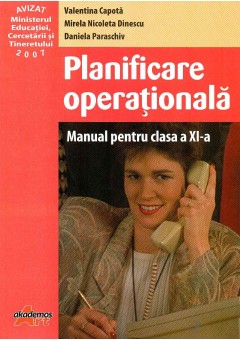 Planificarea operationala manual pentru clasa a XI-a