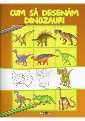 Cum sa desenam dinozauri