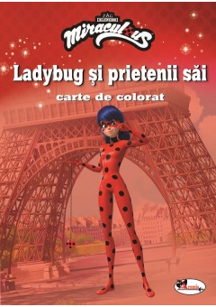 Ladybug si prietenii sai carte de colorat