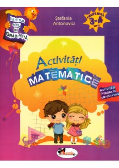 Caietul meu de gradinita - Activitati matematice, 3-4 ani