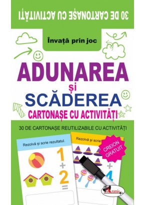 Adunarea si scaderea Cartonase cu activitati