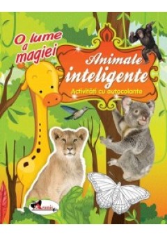 Animale inteligente Activitati cu autocolante