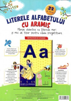 Literele alfabetului cu Aramis - 32 de planse