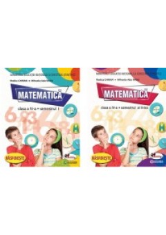 Matematica. Manual pentru clasa a IV-a, partea I + partea a II-a (contine editie digitala)