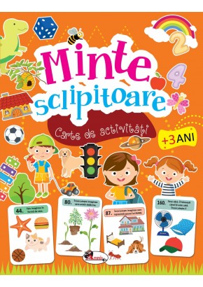 Minte sclipitoare carte de activitati +3 ani