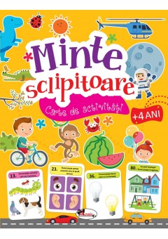 Minte sclipitoare carte de activitati +4 ani