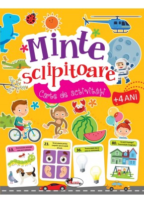 Minte sclipitoare carte de activitati +4 ani