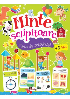 Minte sclipitoare carte de activitati +6 ani