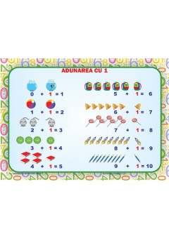 Adunarea 0-10. Set 8 pla..