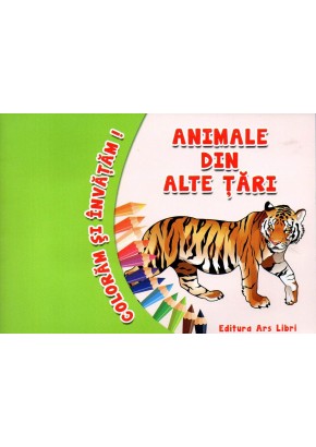 Coloram si invatam - Animale din alte tari