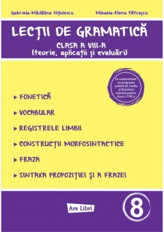 Lectii de gramatica clasa a VIII-a