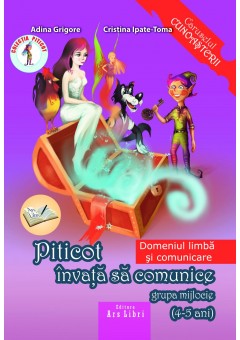 Piticot invata sa comuni..