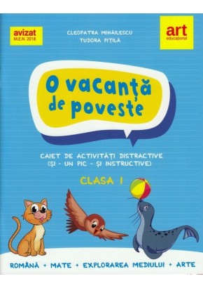 O vacanta de poveste clasa I caiet de activitati