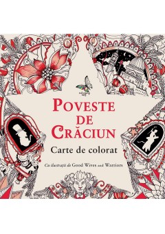 Poveste de Craciun - carte de colorat
