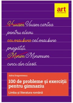 100 de probleme si exercitii de limba romana pentru gimnaziu