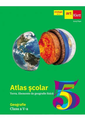 Atlas geografic scolar Terra clasa a V-a