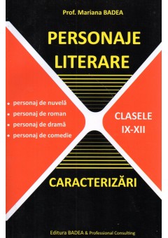 Dictionar de personaje l..