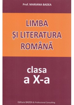 Limba si literatura romana clasa a X-a