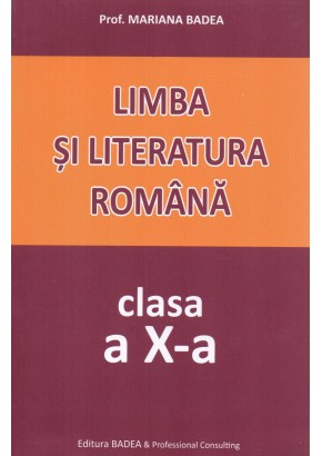 Limba si literatura romana clasa a X-a