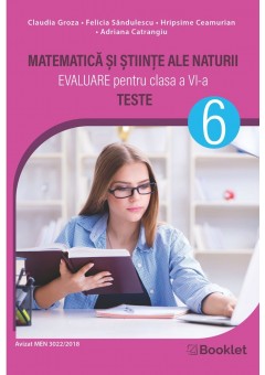 Evaluare nationala pentru clasa a VI-a Matematica si Stiinte ale naturii Teste an scolar 2025 - 2026