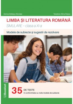 Limba si literatura romana Simulare pentru clasa a XI-a