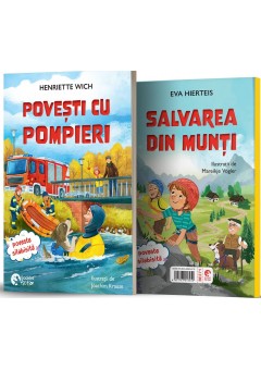 Salvarea din munti + Povesti cu pompieri