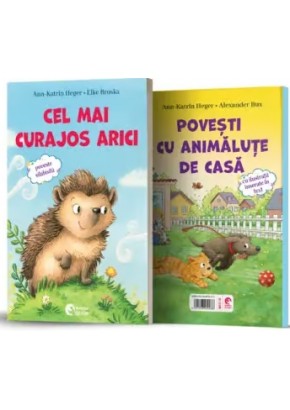 Cel mai curajos arici + Povesti cu animalute de casa