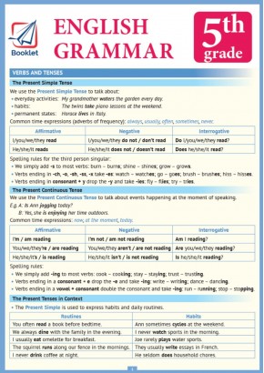 English Grammar 5th Grade