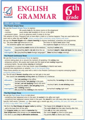 English Grammar 6th Grade