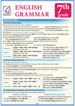 English Grammar 7th Grade