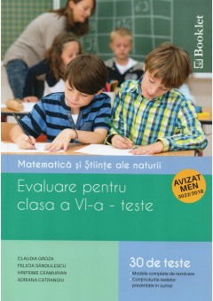 Matematica si stiinte ale naturii evaluare pentru clasa a VI-a