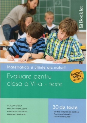 Matematica si stiinte ale naturii evaluare pentru clasa a VI-a