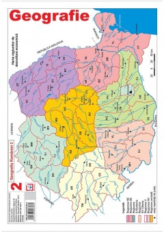 Harta Geografia Romaniei..