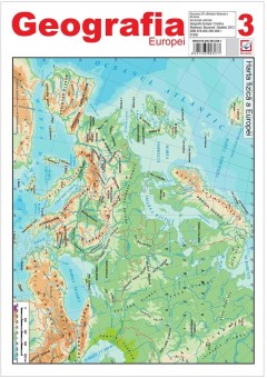 Harta Geografia Europei ..