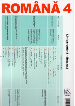 Romana 4 - Limba romana - Sintaxa 2