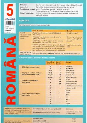 Pliant romana clasa a V-a