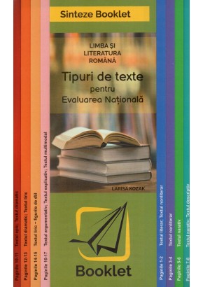 Limba si literatura romana tipuri de texte pentru evaluarea nationala