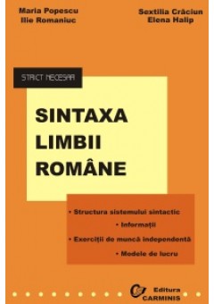 Sintaxa limbii romane. S..