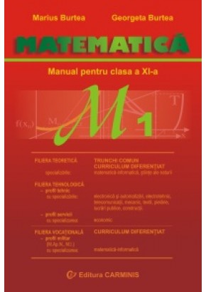 Matematica. Manual pentru clasa a XI-a M1